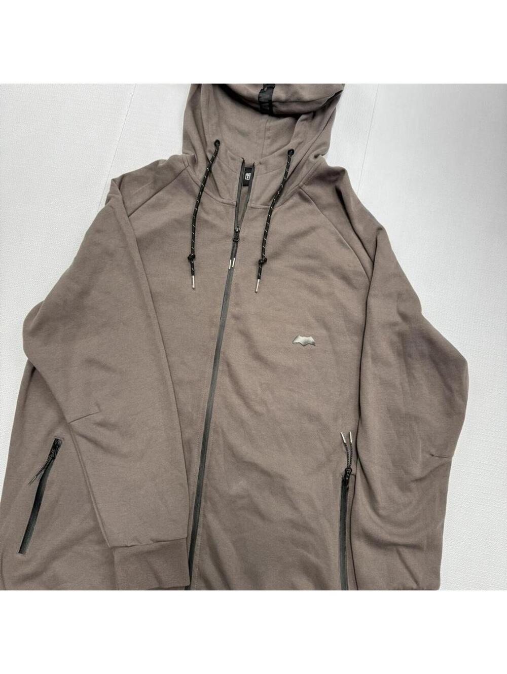 Shoe Palace x Justice League Batman Tech Zip Hoodie Taupe Men's XXL